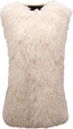 Emma & Gaia Winter Jassen - Dames - Bodywarmers - Wit - L - Jassen