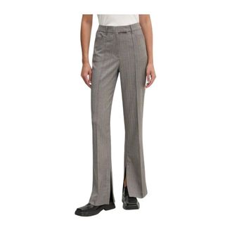 Remain Broeken, Dames, Grijs, M, Polyester, Wijde broek