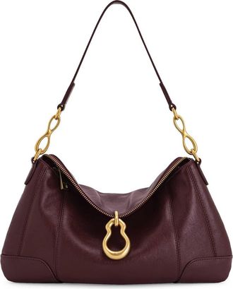 JW PEI Jayla Pendant Shoulder Bag in Deep Burgundy at Nordstrom