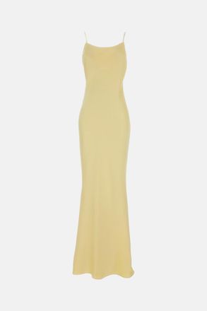 Andamane Vanilla Ninfea Open-back Maxi Dress