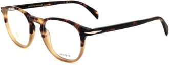 Eyewear by David Beckham DB 1018 Optisch Montuur - unisex - Brillen - Bruin - 49 MM - Accessoires