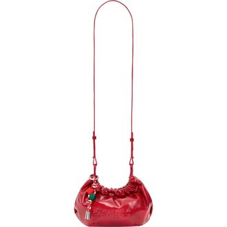 Desigual Faux Leather Crossbody Wallet in Red at Nordstrom