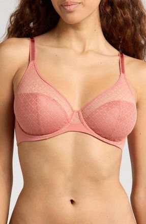 Chantelle Norah Chic Underwire Bra in Canyon at Nordstrom Rack, Size 34E (Dd Us)