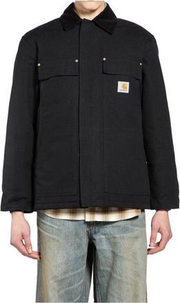 Carhartt Work in Progress Light Jackets, male, Black, S, OG Arctic Coat