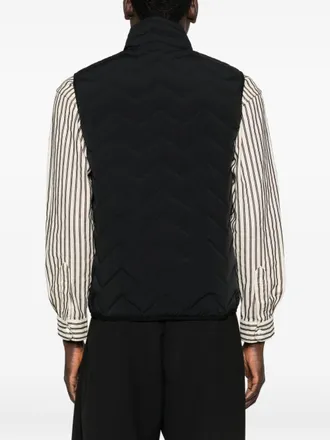 Emporio Armani Down-Filled Nylon Vest - Black