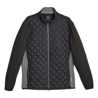 Puma Mens Golf Frost Quilted Jacket Black 621522-01