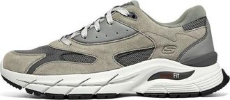 Skechers Thick-Soled Casual Shoes Green 210482-GRY