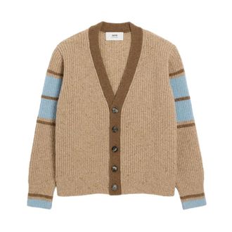 Ami Hombre, Jerseys, Marr&oacute;n, Talla: L