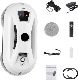 OEM Robot Limpiacristales, Pulverizaci&oacute;n Autom&aacute;tica De Agua, Potente Succi&oacute;n, Sin Pulverizaci&oacute;n De Agua
