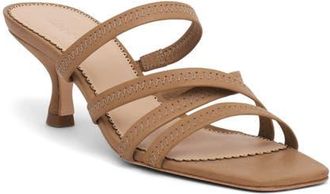 Cinq &agrave; Sept Dana Strappy Sandal in Brown Sugar at Nordstrom, Size 40