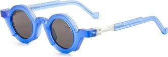 Vava Wl 0070 Zonnebrillen - unisex - Zonnebrillen - Blauw - 38 MM - Accessoires