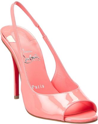 Christian Louboutin Sofia Z 100 Patent Slingback Sandal