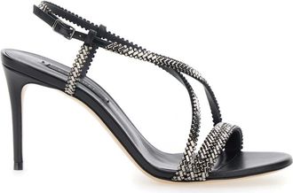 Casadei Schoenen, Dames, Zwart, 41 EU, Josephine Heel Sandal