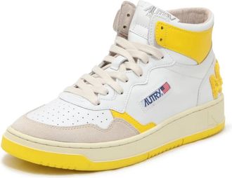 Autry Medalist Mid Schoenen - Heren - Sneakers - Veelkleurig - 42 EU - Katoen - Schoenen