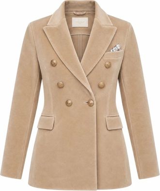 Circolo 1901 Giacca doppiopetto - - Jackets - Donna - Beige - XS