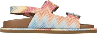 Missoni Mia Gesp Sandaal - Dames - Sandalen - Veelkleurig - 36 EU - Leer - Schoenen