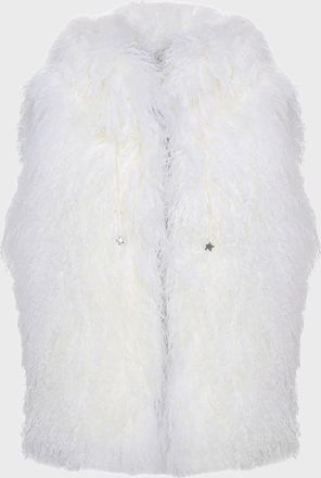 Gorski Reversible Mongolian Lamb Shearling Vest