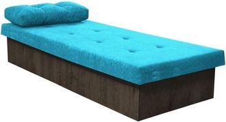 Mirjan24 Cama Dover 100, Fresno Oscuro, Individuales, 80x190, 80x190x39cm