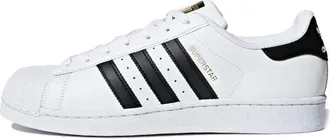 adidas Superstar Footwear White Black Gold C77124
