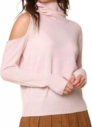 27 Miles Malibu Womens Cold Shoulder Pullover Top In Rose