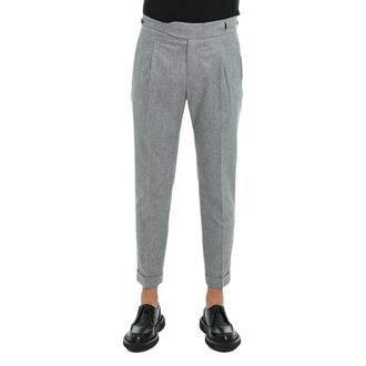 Berwich Heren, Broeken, Grijs, Maat: 2XL Wol
