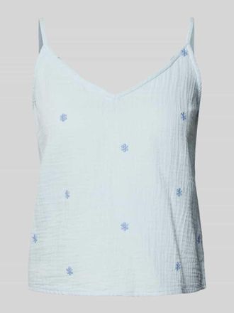 Pieces Top mit Spaghettiträgern Modell MAYA in Hellblau, Größe XL