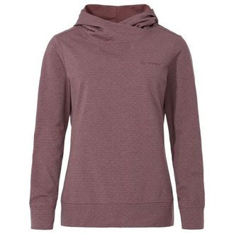 Vaude Tuenno Pullover Hoodie f&uuml;r Damen | lila/braun