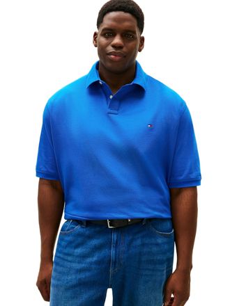 Tommy Hilfiger Mens 1985 Regular Short Sleeve Polo, Vibrant Indigo X-Large