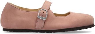 Birkenstock Santa Clarita - Dames - Ballerinas - Roze - 38 EU - Leer - Schoenen