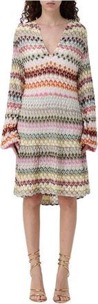 Missoni Dames, Jurken, Veelkleurig, Maat: S