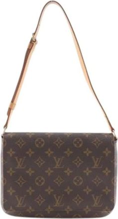 Louis Vuitton Pre-owned Shoulder Bags, female, Brown, Size: ONE SIZE Pre-owned Vintage Shoulder Bag