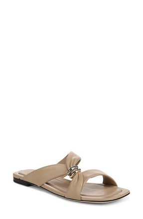 Vince Vilma Two-Strap Sandal in Warm Almond at Nordstrom, Size 5.5