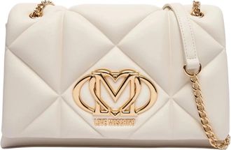 Love Moschino Schoudertassen - Dames - Schoudertassen - Wit - ONE Size - Tassen