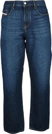 Diesel 2020 D-Viker Straight Jeans - Heren - Regular Fit Jeans - Blauw - W34 - Katoen - Jeans