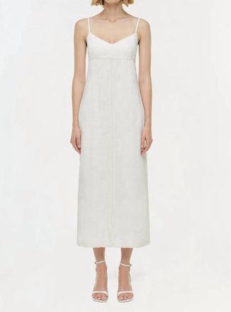SIMKHAI Leah Midi Dress In White Multi