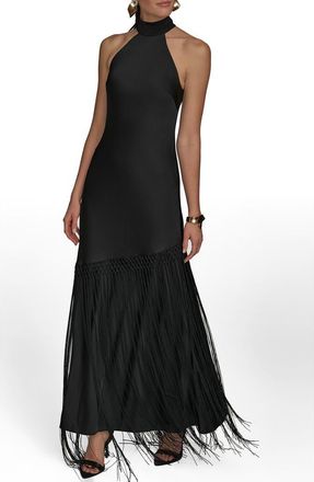 DKNY Sleeveless Gown in Black at Nordstrom, Size 16
