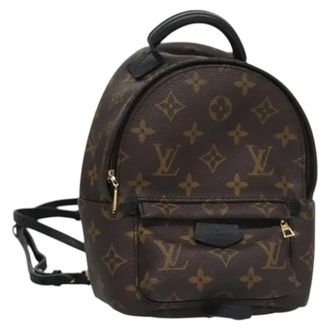 Louis Vuitton Pre-owned Backpacks, female, Brown, Size: ONE SIZE Pre-owned Vintage Canvas Backpack