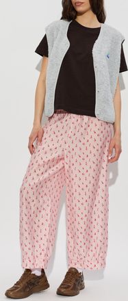 American Vintage Patterned Trousers, Womens, Pink