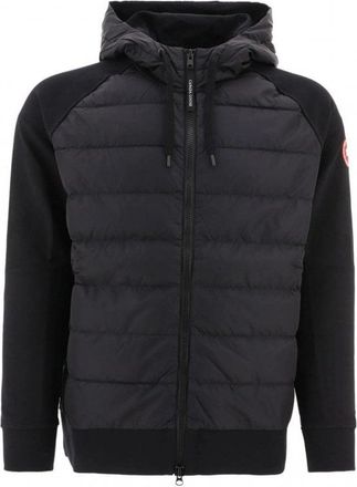 Canada Goose HYBRIDGE HURON ZIP HOODY Size: S, colour: BLACK