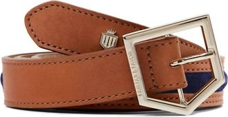 FAIRFAX & FAVOR Womens Hampton Belt In Tan/navy