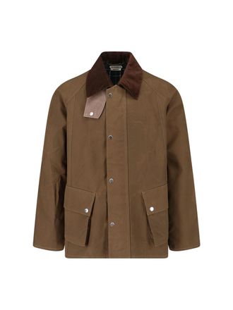 J.W.Anderson Brown Structured Corduroy Collar Cotton Jacket