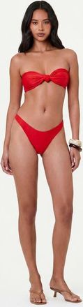 Nicholas Naia Knot Bikini Top in Fire at Nordstrom, Size X-Small
