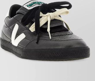 Veja leather low-top sneakers