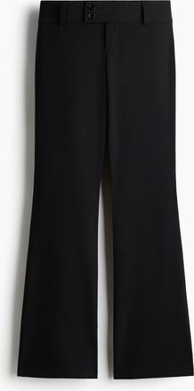 H&M Elegante Schlaghose - Schwarz