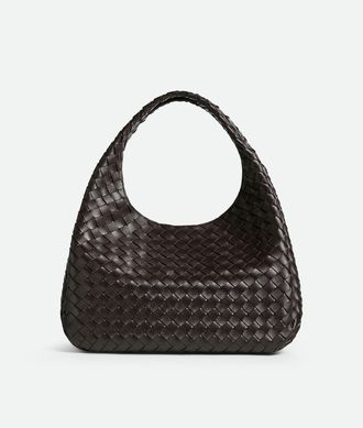 Bottega Veneta Large Campana - Brown - Woman - 100% Lambskin