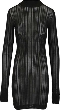Amazu&igrave;n Lydia Vibrant Mini Jurk - Dames - Korte kleedjes - Zwart - ONE Size - Kleedjes