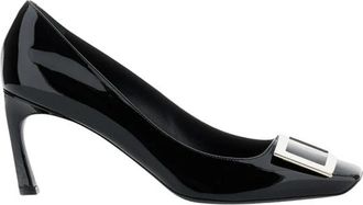 Roger Vivier Belle Vivier Trompette 70 - Dames - Pumps - Zwart - 39 EU - Leer - Schoenen