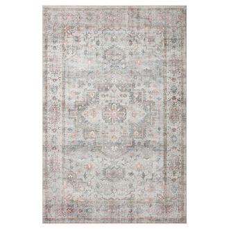 Frontgate Larkin Performance Area Rug - Blush, 23 x 39 - Frontgate