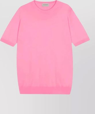 John Smedley kempton fine knit cotton crew t-shirt