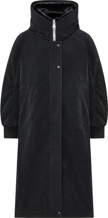 Duno Naoko Lunata Oversized Jas - Dames - Parka Jassen - Zwart - XS - Polyester - Jassen